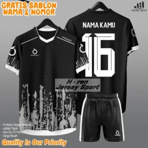 FREE NAMA NOMOR setelan Jersey Kaos Bola futsal volly Baju Celana Dewasa terbaru premium olahraga