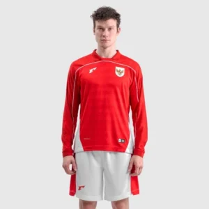 Erspo Timnas 2025 Jersey Replica Home LS Men Red White